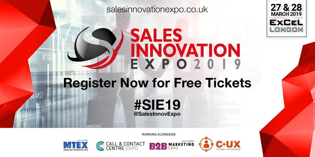 CommissionCrowd Are Official Partners Of The 2019 Sales Innovation Expo!